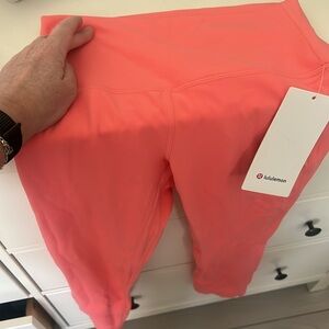 Lululemon Athletica Coral Leggings